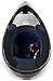 Youth Offroad Gear Combo Helmet Gloves Goggles DOT Motocross ATV Dirt Bike MX Motorcycle Blue - Large