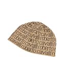 Roberto Cavalli - Roberto Cavalli Gold Signature Knit Skull Cap