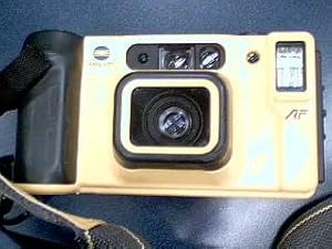 Minolta Weathermatic Dual 35 Camera 35mm Film Camera (Yellow & Black Version)