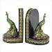 Peacock Bookends