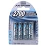 Ansmann NiMH Akku AA Mignon 2700 mAh 4er Pack