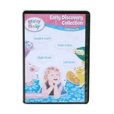Cover art for Brainy Baby Early Discovery Collection DVDs Cover art for Brainy Baby Early Discovery Collection DVDs