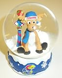 Kansas Jayhawks NCAA Holiday Snow Globe