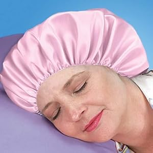 Poly Satin Sleep Caps Set of 2