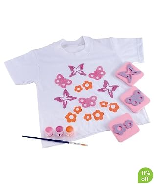 Design Your Own T Shirt - Butterflies and Flowers