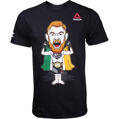 Reebok Conor McGregor UFC Geeked Up Championship Edition Shirt