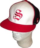 Es Skateboard Fitted Cap Black/Red/White L/XL - Skateboard Cap - ES Cap - Hat