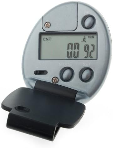 (Price/piece)Pedometer with Steps / Calories / Distance, Step Meter / Counter, Pocket / Waistband Pedometer - White