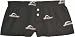 Volleyball Wording Novelty Black Jersey Cotton Girl Boxers Mini Itty Bitty Shorts 1 Inseam, Covered elastic waist, 100% cotton, available in 5 adult sizes