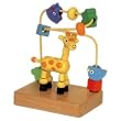 Wooden Mini Giraffe Bead Frame by The Toy Workshop