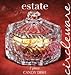 Circleware 2-piece Glass Candy Dish/jar/bowl with Glass Lid and Handle, Estate Collection, Limited Edition Glassware Serveware