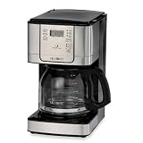 Mr. Coffee JWX31 12-Cup Programmable Coffee Maker Stainless Steel
