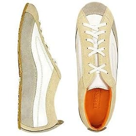 Mariano Campanile Trekker - Gray & White Suede and Leather Sneaker Shoes