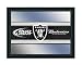 Oakland Raiders Budweiser & Bud Light NFL Beer Mirror