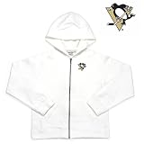 Pittsburgh Penguins NHL Girls Lucky Full Zip Hooded Jacket (White)