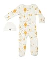 Boon Pacifier Coverall and Hat Set in Yellow 6-9 Months
