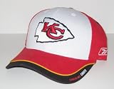 Kansas City Chiefs NFL Reebok On Field Jersey Front Adjustable Hat