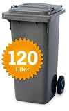 Produkt-Bild: M&uuml;llbeh&auml;lter, Inhalt 120 Liter, anthrazit