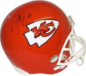 Dwayne Bowe Autographed/Hand Signed Kansas City Chiefs Full Size Replica Helmet