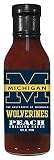 Hot Sauce Harrys 4210 MICHIGAN Wolverines Peach Grilling Sauce - 12oz - B000BD8W10 - Amazon