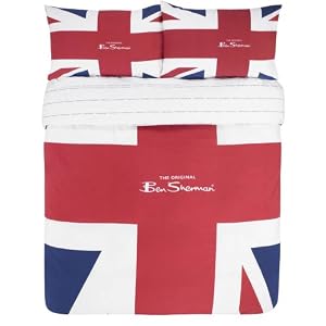 Zap Ben Sherman Union Jack Duvet Set, Double