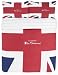ZAP BEN SHERMAN UNION JACK DOUBLE DUVET SET