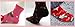 Japanese Geisha/ninja Female Tabi Socks: Unisex- (Blowing Sakura)