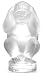 Lalique Crystal Monkey Figurine 10646