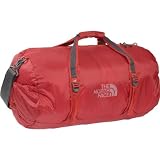 The North Face Flyweight Duffel - Large Molten Red - Lightweight packable expandable bags