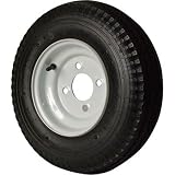 4-Hole High Speed Standard Rim Design Trailer Tire Assembly - 480-8