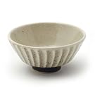 Rice Bowl with Brushwork - Black Glaze||AFTHB