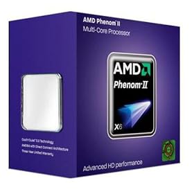 AMD HDT75TFBGRBOX Phenom II X6 1075T Six-Core Processor (3.00 GHz, 9MB Cache, Socket AM3, 125W, 3 Year Warranty, Retail Boxed)