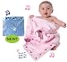 Acting Out PINK Musical Baby Blanket Playing the Classical Lullaby of Brahms Waltz no.15