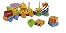 Eichhorn 100002245 - Color Holz-Zug, 15-tlg., sortiert, inklusive Holz-Bausteine, 18 cm
