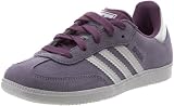 adidas Originals Samba Suede Sneaker (Little Kid/Big Kid),Hope/Hope/Royal,2.5 M US Little Kid