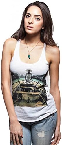 NEOCLASSICS Womens Wanderlust Tank Top Medium Tri-Oat
