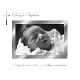Malden Baby's Baptism Picture Frame, Silver