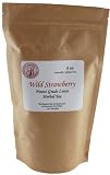 Boston Tea Finest Grade Loose Wild Strawberry Herbal Tea, 8-Ounce Bag