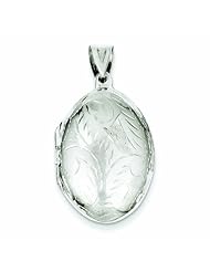 Genuine .925 Sterling Silver Med Oval Locket 4.5 Grams. 100% Satisfaction Guaranteed.