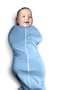 Zip Up Baby Swaddle 0,2 TOG, Baby-Gro� (~6-11 kg, Sack-L�nge ~80 cm), blau