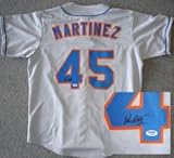 Pedro Martinez Autographed/Hand Signed Authentic New York Mets Jersey