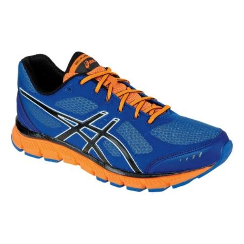 ASICS Men's Flash Running Shoe,Royal/Black/Neon Orange,12 M US On Sale