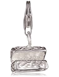 VINANI brand Germany 925 Sterling Silver Charm Pendant Treasure Chest Pirate HSCT