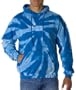90 Gildan Tie-Dye Adult Hooded Fleece