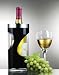 PRODYNE A903B BLACK TWO TONE WINE COOLER ICELESS SWIRL DESIGN HOUSEWARE/COOKWARE