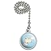 GRAPHICS & MORE Llama on Sparkling Rainbow Ceiling Fan and Light Pull Chain
