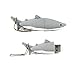 niceeshop (TM) New 8GB Shark USB 2.0 Flash Drive Pen Drive Storage Thumb Key U Disk – White