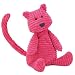 Plush Cordy Roy Pink Cat 15"