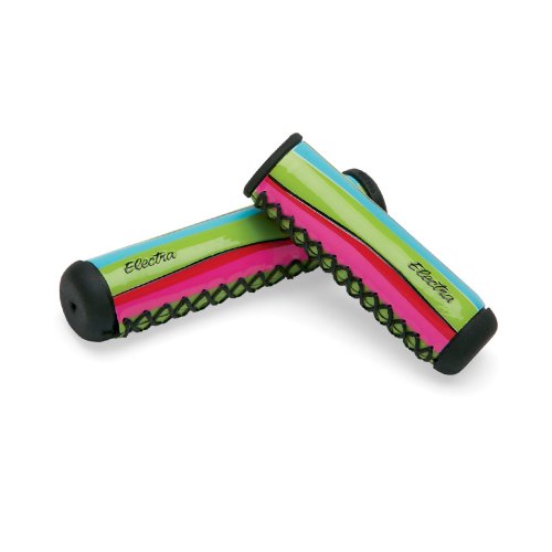 Electra Candy Grips (Glossy Multi-Striped, 2 Long Grips)
