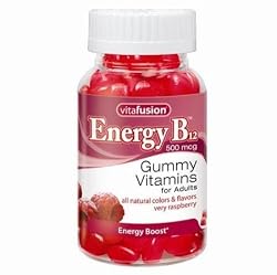 VitaFusion Energy Boost B12 - 300 Very Raspberry Gummies